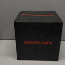 The New Generation of LIGHTOUT X-KATS Silent Basketball, red/Black