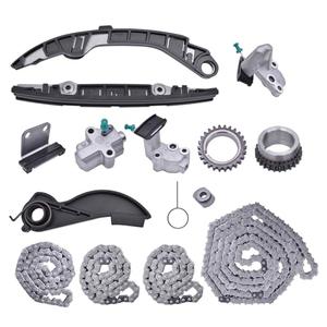 FuseRish Timing Chains Kit for VQ35DD Engine Compatible with Nissa-n Pathfinder 3.5L V6 2017-2024; Compatible with Infinit-i QX60 3.5L V6 2017-2024 Replace 130286KA0A, 130706KA1C, 150436KA0A