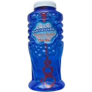 Bubbletastic Peanut Butter Scented Dog Bubbles 8 Ounce Bottle, Non Toxic, Tear Free