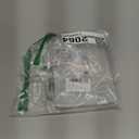 Short Coffin Fake Nails, 240pcs Soft Gel Pre-Filed Acrylic Short Ballerina Nail Tips, Half Matte Full Cover Clear Press on Flase Nail Tips for Nail Extension Home DIY 12 Sizes Gelly Tips