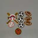 3pcs Soccer, 3pcs Football, 1pcs Baseball, 1pcs Big Baseball, 1pcs Basketball Patches