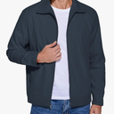 Men's Lightweight Zip Up Jacket Eisenhower Work Office Jackets Casual Golf Outwear Size XLT