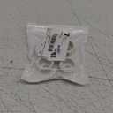 4Pcs Wall Cable Pass Through Grommet, 1'' Plastic Feed Through Bushing, Compatible Wall Hole Routing Kit, Cords Hole Covers Bushing for Cables Wires Furniture (White)