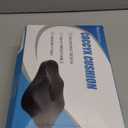 Memory Foam Seat Chair Cushion for Relieves Back Sciatica Pain Tailbone Pain Coccyx Degenerating Disc Orthopedic Osteoarthritis Prostate Cushion Low Back Pain Cushion Hip Shaping (Dark Gray)