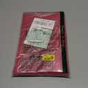 Smiry Rectangle Jacquard Tablecloth, Fabric Table Cover, 60x84 Inch, Burgundy