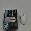 EPOMAKER Click Lite Wireless Gaming Mouse, 800 to 12,000 DPI Adjustable, PAW3311 Sensor, 500mAh, 59g, 2.4G/BT/USB-C Rechargeable Wireless Mouse with 5 Programmable Buttons for PC/Mac/Linux (White)