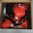 Set of 6 Solar Red Heart Stake Lights for Valentines Day Decor, Outdoor Waterproof Heart Shaped Light for Garden Pathway Flowerbed Cemetery Grave Porch Walkway Valentine's Theme Decorations