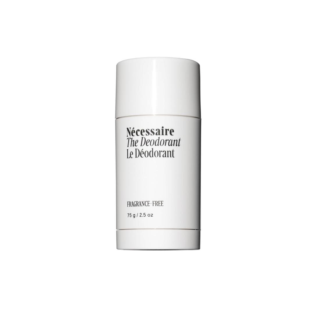 Ncessaire The Deodorant Fragrance-Free | Natural Aluminum Free Deodorant For Women & Men. Extra Strength Treatment with Mandelic Acid. Free of Baking Soda, Ozokerite & Parabens (75 g/2.5 oz) (2.5 Ounce (Pack of 1))