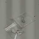 BERRICLE Sterling Silver CZ Statement Dangle Earrings for Women, Trendy Minimalist Simulated Diamond Cubic Zirconia Drop Earrings - Yellow Gold Flashed, Small/Large Size