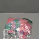 weVSwe Girls Rash Guard Swimsuit Rare Hem Cuffs Bathing Suit UPF 50+ Protection (3-4T, Green Fish Scales)