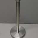 Paper Towel Holder Stand with Sturdy Base Fits Standard and Jumbo Sized Paper Towel, Paper Towel Holder Countertop (Brushed Nickel)