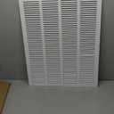 20x25 Air Return Grille(Duct Opening Size),Air Return Vent Cover,Flat Vent Cover,Rejillas De Aire Acondicionado para Casa,Return Air Grilles,Outer Dimensions:21.75"Wx26.75"H(20"Wx25"H, Duct Opening)
