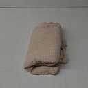 EMME Cotton Throw Blanket Large 50"x70" Gifts for Women 100% Muslin for Couch Breathable Gauze All Season Soft and Lightweight Pre-Washed (Light Tan)