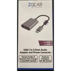 ZGear USB Type C to 3.5mm Audio Jack Charging Cable Adapter For ...