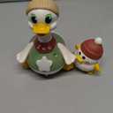 HOLA Baby Toys 6-12 Months Musical Dancing Duck Toy Set with Mama and Babys Tummy Time Toys, Crawling and Interaction Modes 1 Year Old Girl Boy Baby Stocking Stuffers, Large