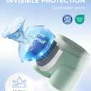 Carer 5 Pack Boys Incontinence Underwear, Washable Cotton Bedwetting Briefs for Kids & Teens, Reusable Absorbent Training Pants with Front Pad (60ml, Age 4-12)