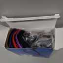 NORPERWIS 5 Pairs Reading Glasses - Standard Fit Spring Hinge Readers Glasses for Men and Women (Black Purple Red Blue Brown, 1.25)