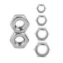 2 x QISHENG 100 PCS #10-24 Stainless Steel SAE Hex Nuts,Stainless Steel 18-8 A2(304) Nut,Home Nut (Colorless)
