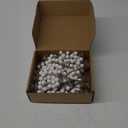 Crafare 24 Pack 7.5Inch Christmas Glitter Berries Stems Artificial Christmas Picks for Christmas Tree Ornaments, DIY Xmas Wreath, Crafts, Holiday and Home Decor, White
