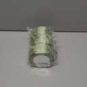 3 x Sage Green Ribbon, 1 Inch x 25 Yards Satin Fabric Ribbon for Christmas Decorations, Flower Bouquets, Gift Wrapping, Hair Bows, DIY Crafts, Wedding Invitations Ribbon and Baby Shower Parties