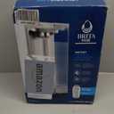 Brita Hub Instant Powerful Countertop Water Filter System, Reduces 70+ Contaminants, 12 Cup Water Reservoir, Includes 6 Month Carbon Block Filter, White, 87340