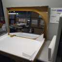 NeuType Arched Wall Mirror, 36"x24" Wall Mirror, Hanging or Leaning Against Wall, Large Bedroom Mirror, Floor Mirror, Dressing Mirror, Aluminum Alloy Thin Frame, Rounded Corners, Gold