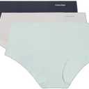 Calvin Klein Invisibles Hipster Multipack Panty, Size: Small