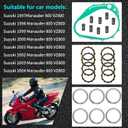 Extra Plate Friction Steel Clutch Plates & Gasket Kit Fit for Suzuki 1997-2004 Marauder 800 VZ800, 21442-37401 21451-14A00 Clutch Kit