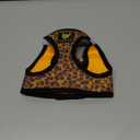 EcoBark Step in Dog Harness - Eco-Friendly Small Breed Dog Harnesses for XS and Small Dogs - Reflective and Adjustable Mini Body Halter Vest - Soft Mesh Toy Breed Harness (Cheetah,Small) (Small- 7 to 10 lbs - Chest Up to 14 in (Pack of 1))