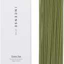 Kyoto Green Tea Incense Sticks - Japanese Temple Aroma, Ideal for Relaxation & Meditation, Approx. 60 Sticks (0.044 Pounds) - Premium Quality Incense for Spiritual & Home Use Nagomikobo