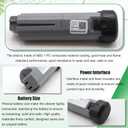 XSBT420 Lithium Ion Replacement Battery Compatible for Shark Cordless Vacuum WS640 WS640AE WS642 WS642AE QV410 Series XSBT420AS XSBT420UK 14.4V 27.36Wh 1900mAh