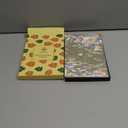 4-Pack Washi Journals,Blank Notebooks, 80g Paper, 60 Pages Each, Bookmark Included, Perfect Japanese Notebook,Gift Set,Durable Paper for Daily Use-4 Different Sizes (Gold river)