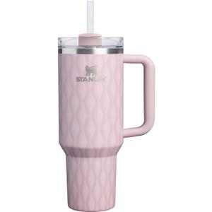 STANLEY Quencher H2.0 Tumbler with Handle and Straw 40 oz | Flowstate 3-Position Lid | Cup Holder Compatible for Travel | Insulated Stainless Steel Cup | BPA-Free | Dawn Drift