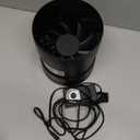 Hon&Guan 6 Inch Inline Booster Duct Fan with Speed Controller - 345 CFM Airflow with 19.2W Ultra-Low Power and Low Noise
