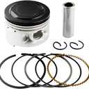 Road Passion Engine Piston and Rings Set for YAMAHA XV250 XC125(Oversize +50 49.5mm;1 Set)