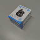 2 x Studio-Quality Wireless Ear Buds with Deep Bass & Enhanced Audio Clarity, Bluetooth 5.4, 10-Year Lifespan Earbuds, ENC Noise Cancelling Calls, Secure Fit Memory Foam Tips, IPX6 Waterproof (Black)