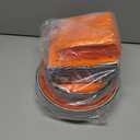 Graduation Party Plates and Napkins Gatherfun Graduation decorations 2026 Orange Disposable Paper Plates Luncheon Napkins Cocktail Napkins for Congrats Grad Party Decorations, Serve 50