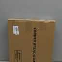 Corner Bread Box Kitchen Countertop Extra Large Capacity Farmhouse Bread Box, Corner Countertop Storage, Double Layer Bread Holder (Black, Large) (11.8" x 11.8" x 13.8")