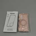 [Magnetic Stand & Wave Frame] Case for Samsung Galaxy Z Fold 7 [Fit for MagSafe] [Military Drop Protective] Not Yellowing Translucent Z Fold 7 Phone Ring Cover for Women Men 8" Pink