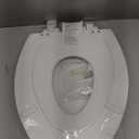 Mayfair NextStep2 Toilet Seat with Built-In Potty Training Seat, Slow-Close, Removable that will Never Loosen, Elongated, White