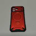 TONGATE for iPhone 17 Pro Max Case with 360° Spin Magnetic Stand, [Military-Grade Protection]  iPhone 17 ProMax, Red