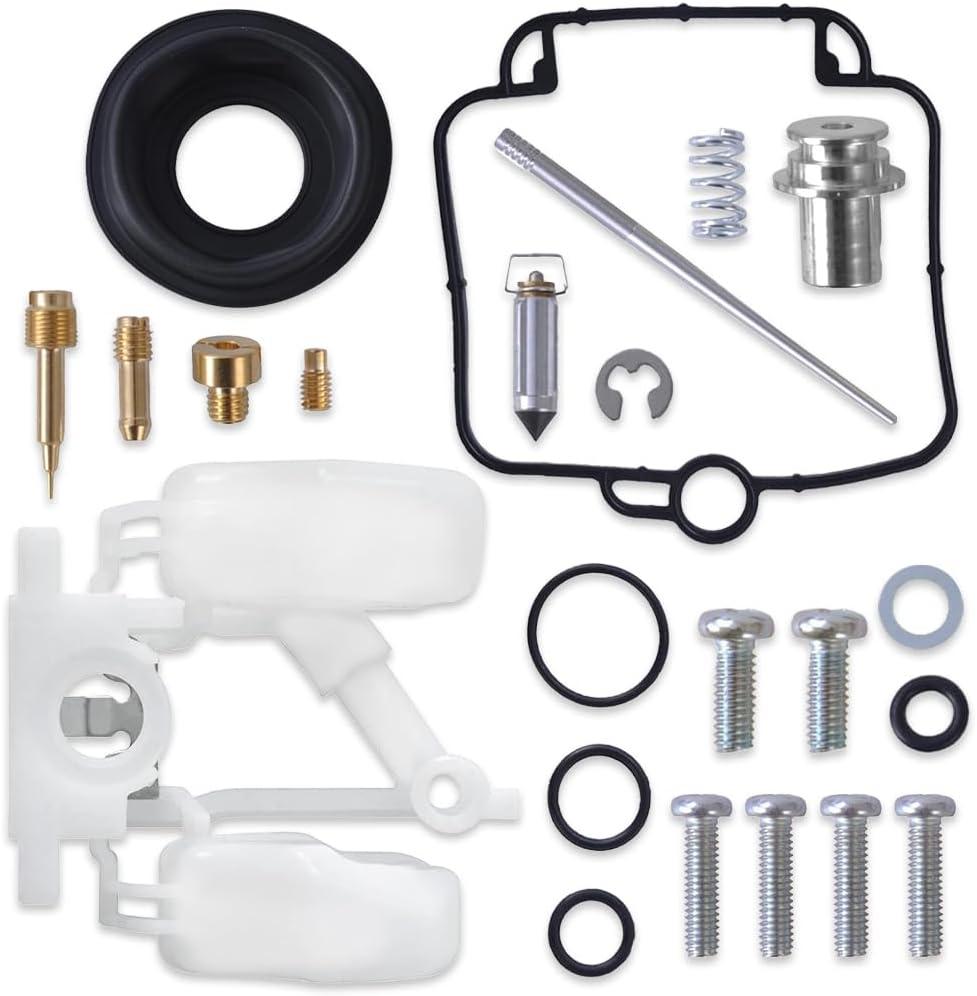 Carburetor Carb Rebuild Repair Kit Fit for Polaris Sportsman 500 4x4 HO 2001-2012 Compatible with Scrambler Worker ATP 500 4x4 HO 2001 2002 2003 2004 2005 2006 2007 2008 2009 2010 2011 2012