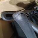 Humanscale World One Black Office Chair, Ergonomic Work Desk Chair with Built in Lumbar Support, Adjustable Computer Office Chair for All Body Types