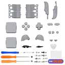 eXtremeRate Replacement Full Set Buttons for Steam Deck OLED Handheld Console, New Hope Gray DIY Custom ABXY D-pad Trackpad Bumpers Triggers Buttons with Tools for Steam Deck OLED Console