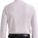 Alimens & Gentle French Cuff Regular Fit Dress Shirts (Cufflink Included) (Pink)