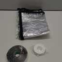 Window Insulation Kit for Winter Adjustable Plastic Insulated Window Cover Sealer Reusable Thermal Thicken Clear Insulation Wrap Transparent Film with Hook and Loop Tape for Winterizing 39'' x 63''