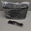 PETICON Waterproof Dog Car Seat for Small Medium Dogs, 6in Memory Foam Pet Booster Seat for Dogs up to 26 lbs with Pockets, Detachable Washable Pet Carseat with Y-Shape Safety Belt