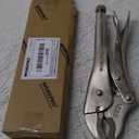 WORKPRO Locking Pliers, 10-inch Curved Jaw Vice Grips pliers, Chromium-Vanadium Steel Locking Pliers with Wire Cutter, Locking Adjustable Vise Grips for Clamping Twisting Welding (10")