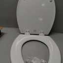 Bemis 1500EC 390 Lift-Off Wood Elongated Toilet Seat, Cotton White (Pack of 1)