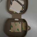 Compatible with Beats Powerbeats Fit Case Cover, Soft Silicone Shockproof Protective Skin Case for Powerbeats Fit Earbuds 2025 with Cleaner Kit & Carabiner, Top Logo Visible (Grey)